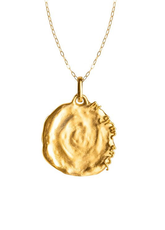 Collar Mi Gran Amor con Cadena Mare Oro