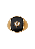 Onyx Gold Ring