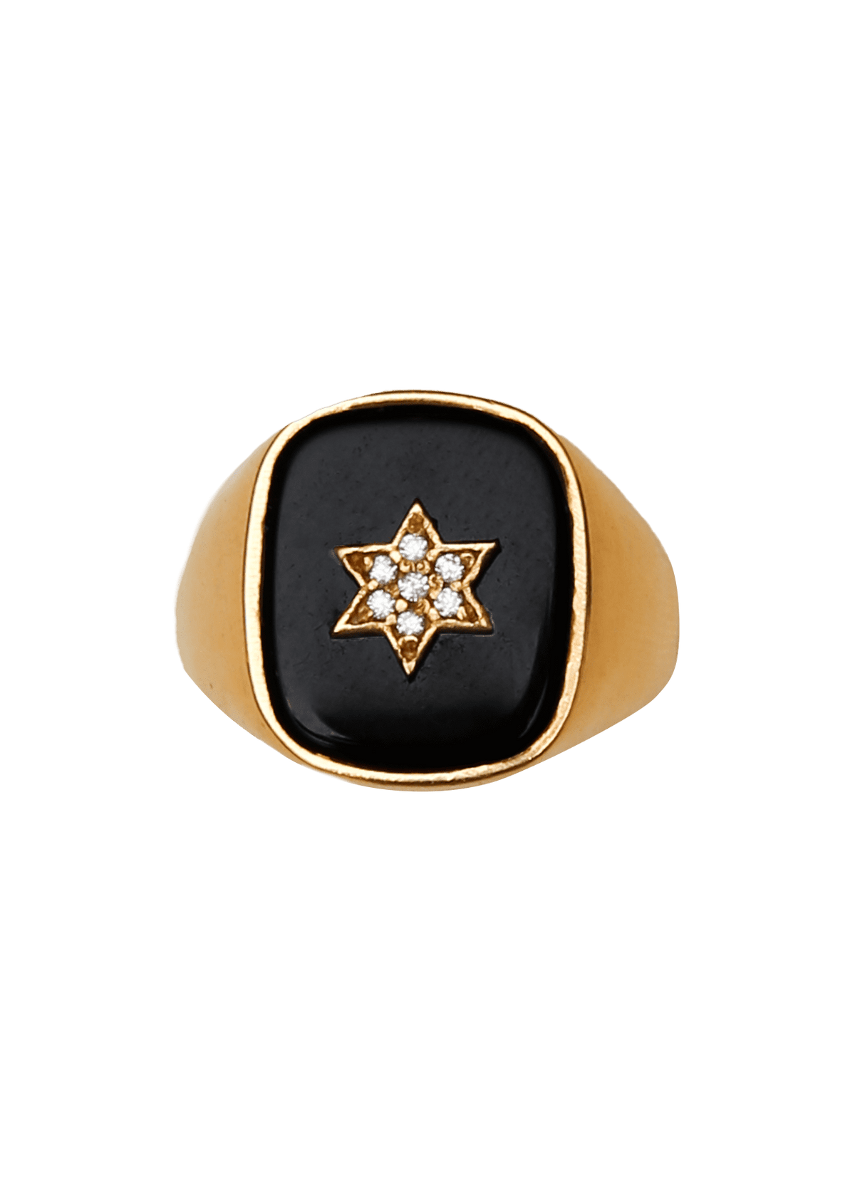 Onyx Gold Ring