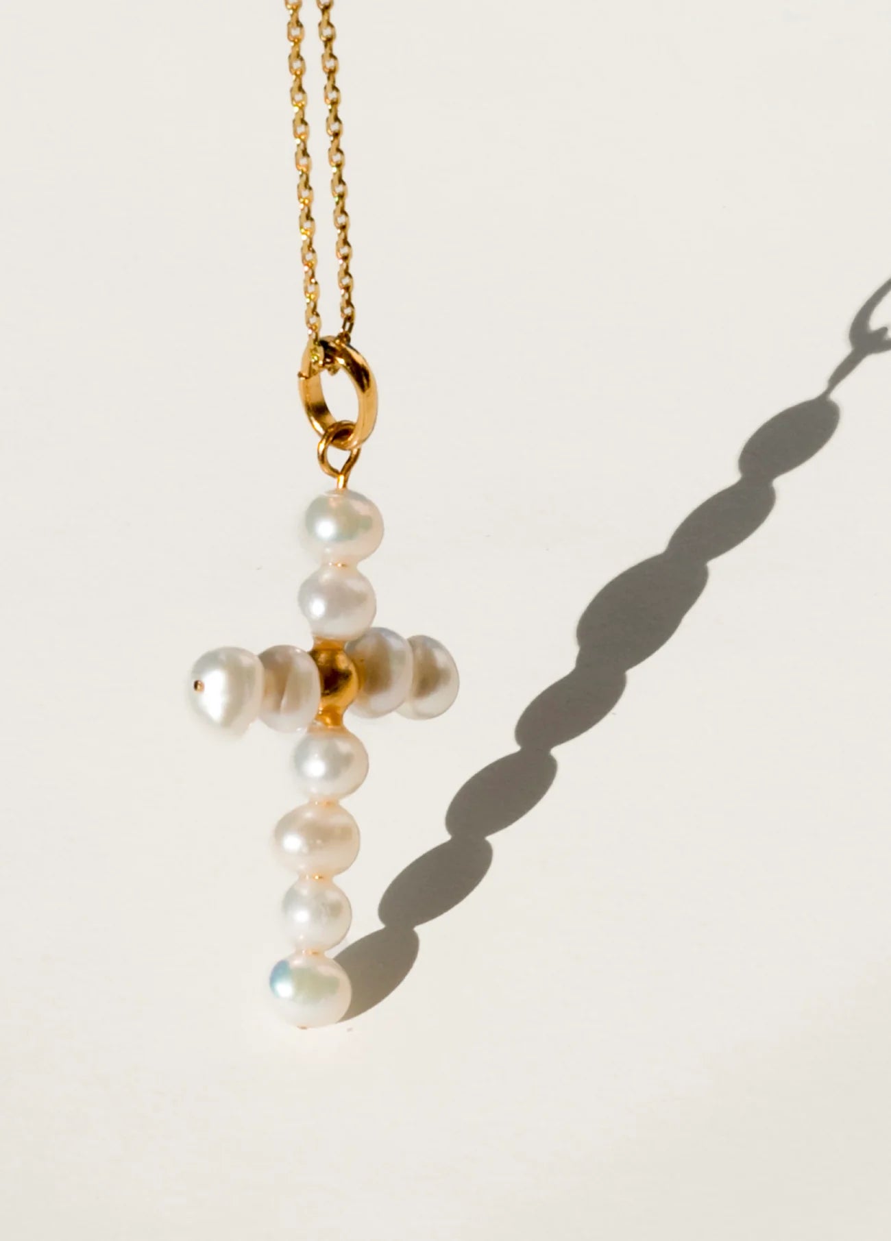 Collar Pearly Cross