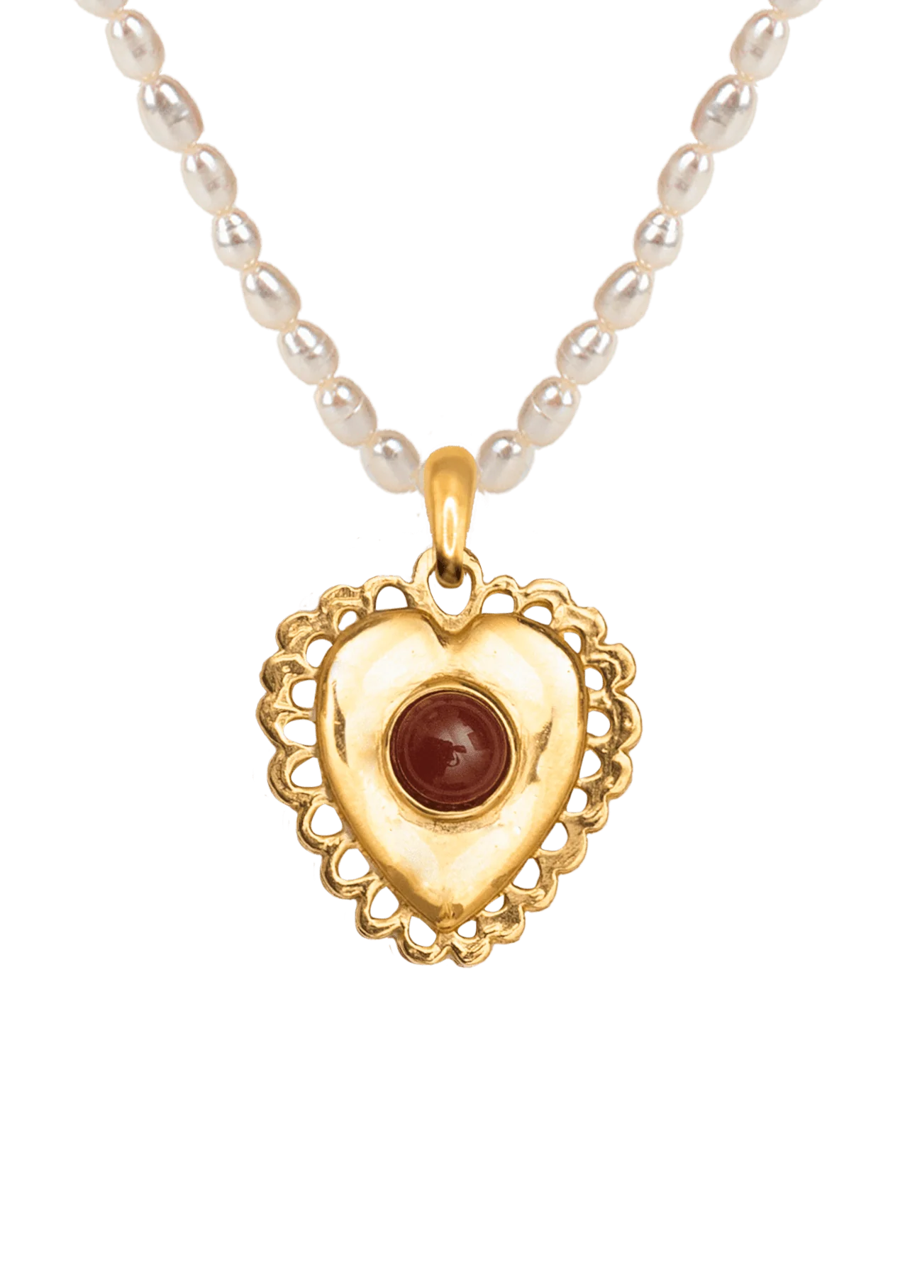 Collar Corazon Lolita Pearls