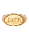 Papi Signet Ring Solid Gold