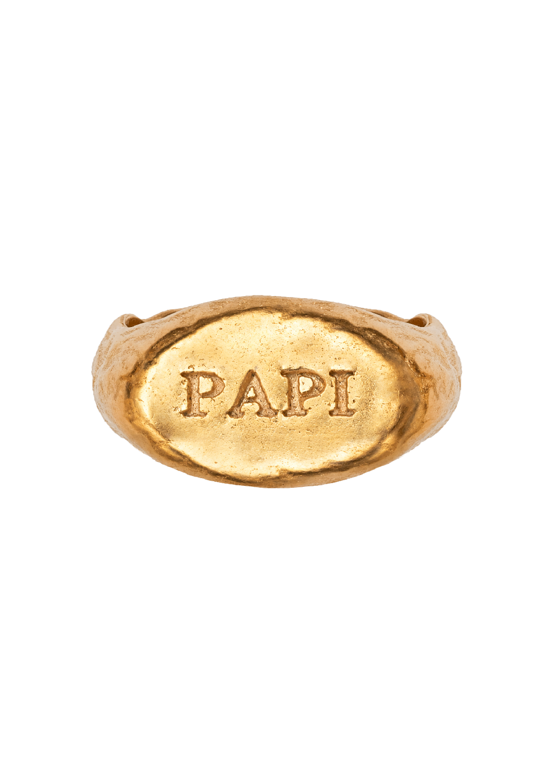 Papi Signet Ring Solid Gold
