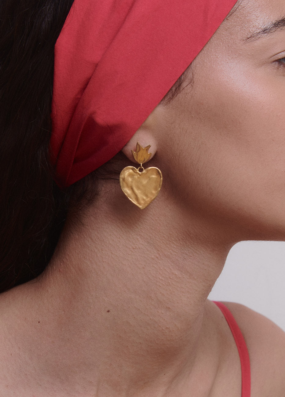 Pendientes Ardiente