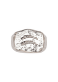 Pez Silver Signet Ring