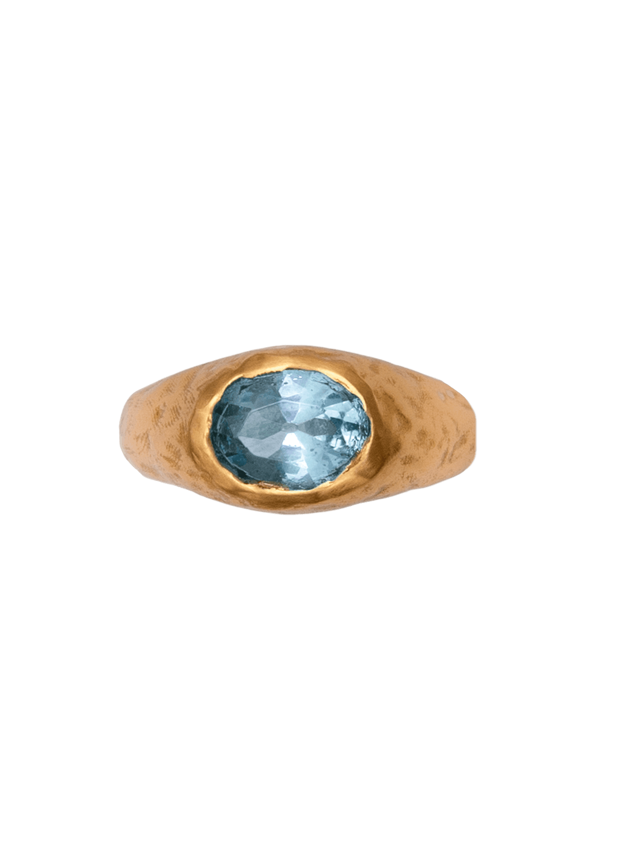 Anillo Positano Aqua Oro
