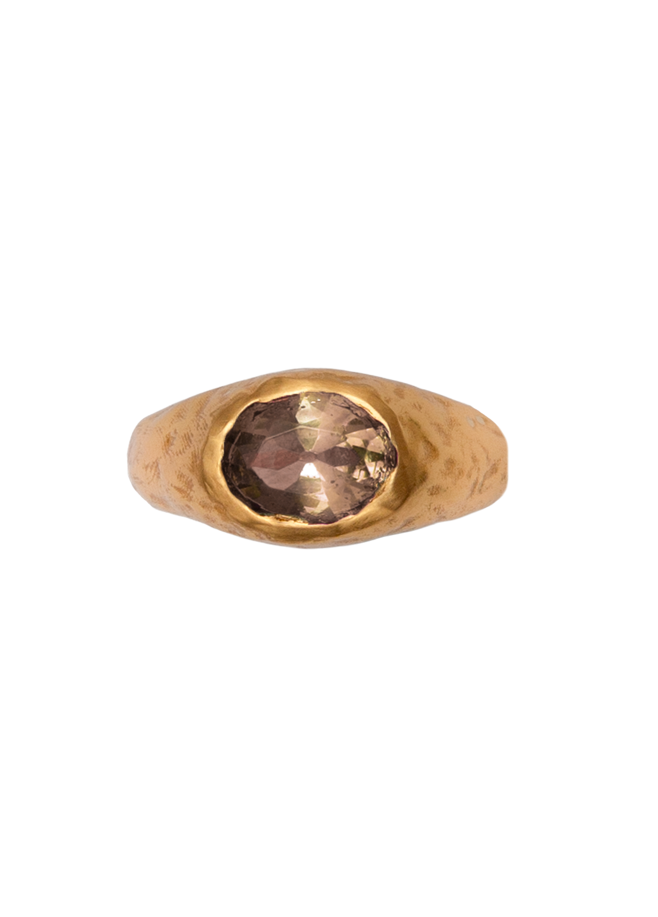 Anillo Positano Caramelo Oro