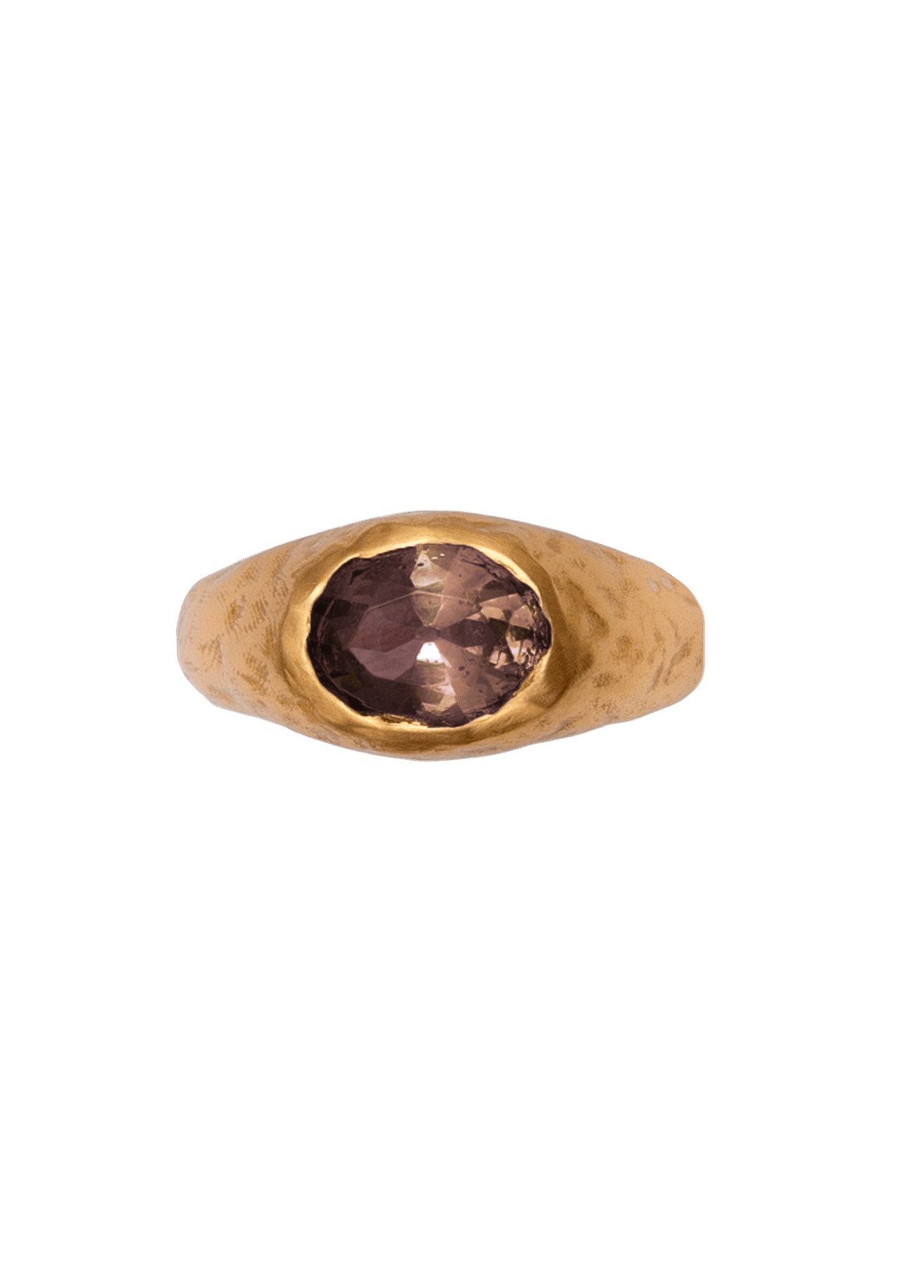 Anillo Positano Caramelo Oro
