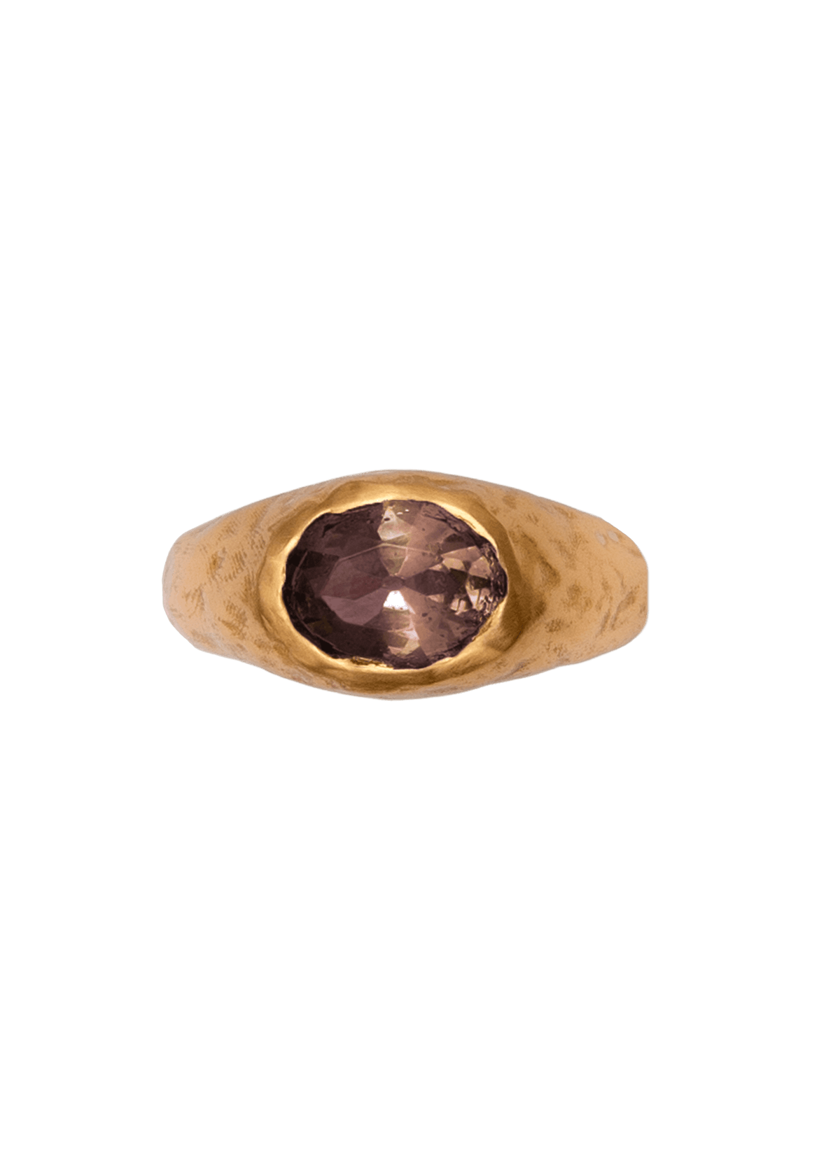 Anillo Positano Caramelo Oro