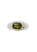 Anillo Positano Pistachio Plata