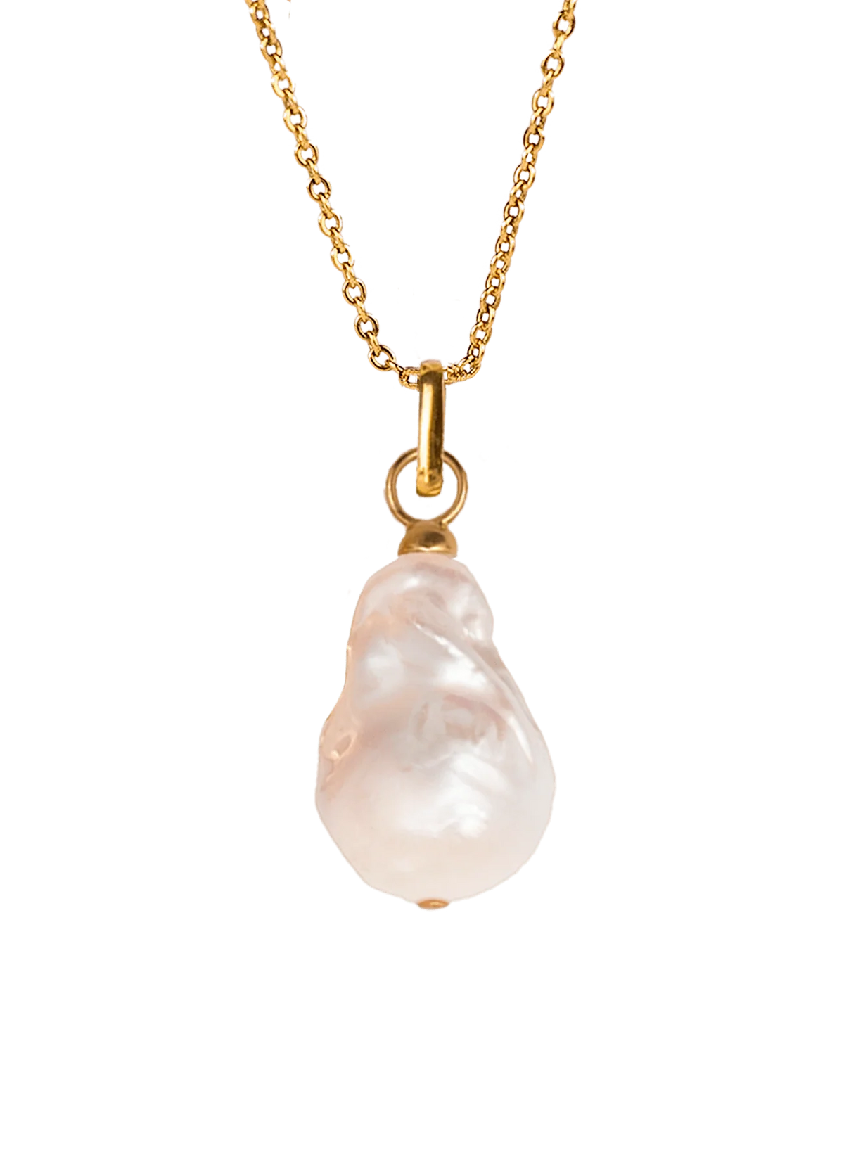 Precious Pearl Gold Necklace