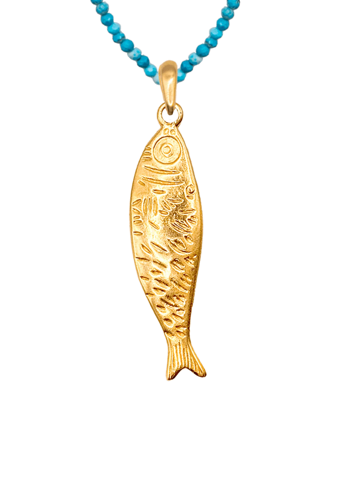 Turquoise Sardine Necklace