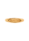 Mini Bonita Gold Signet Ring