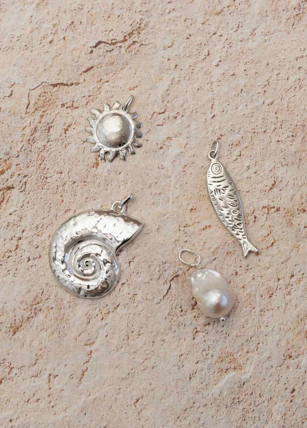 Precious Pearl Silver Necklace