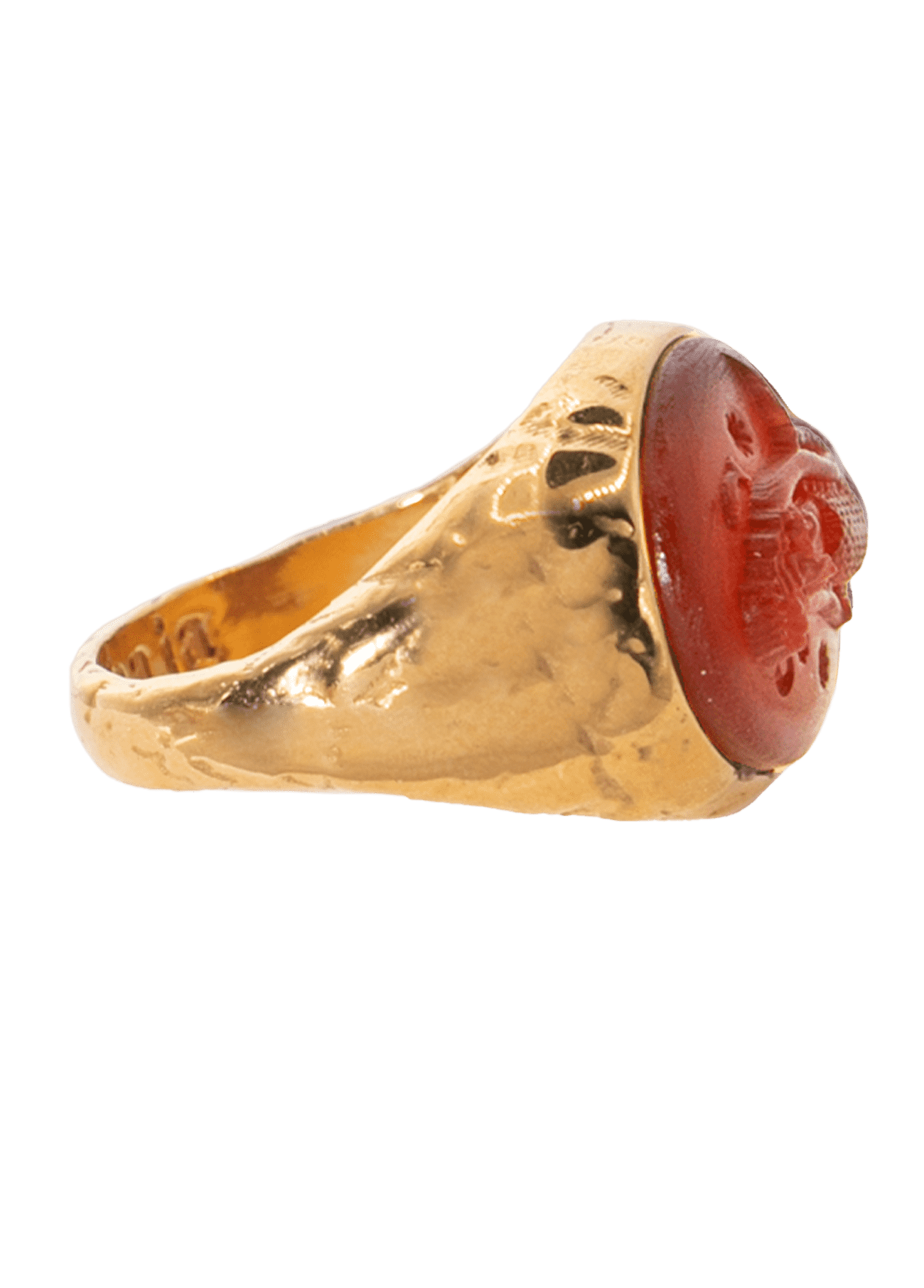 Garnet Mermaid Ring