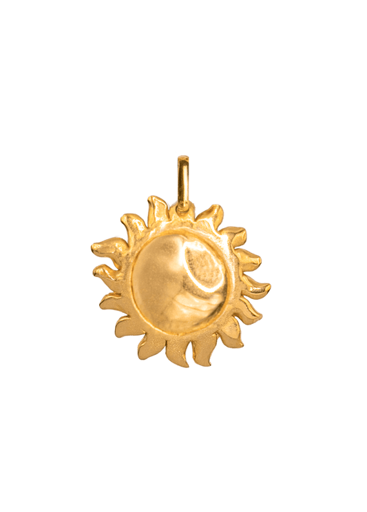 Solid Gold Sole Mio Charm