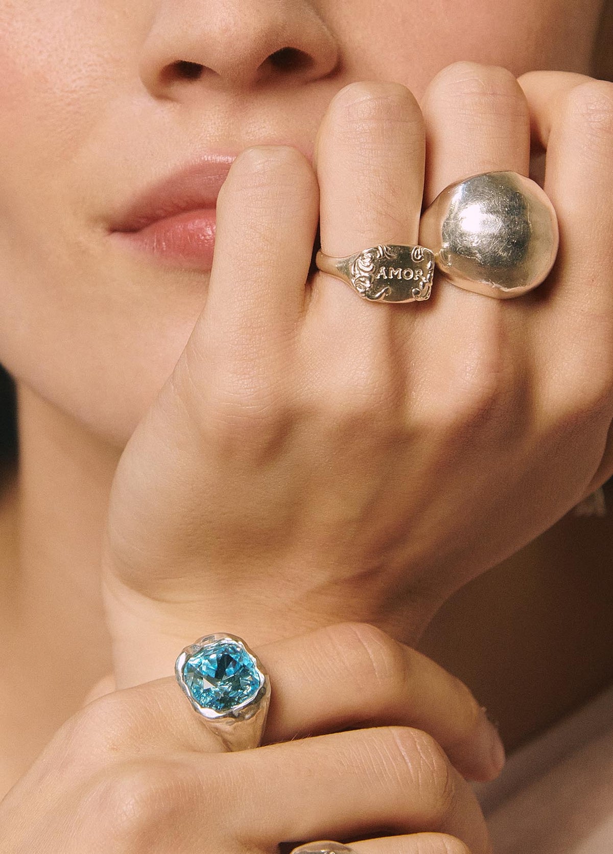 Salina Ocean Silver Ring