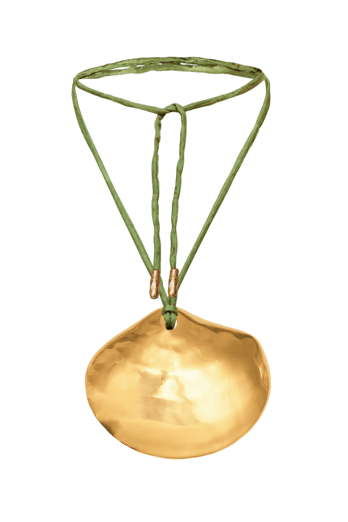 Salitre Green Gold Silk Necklace