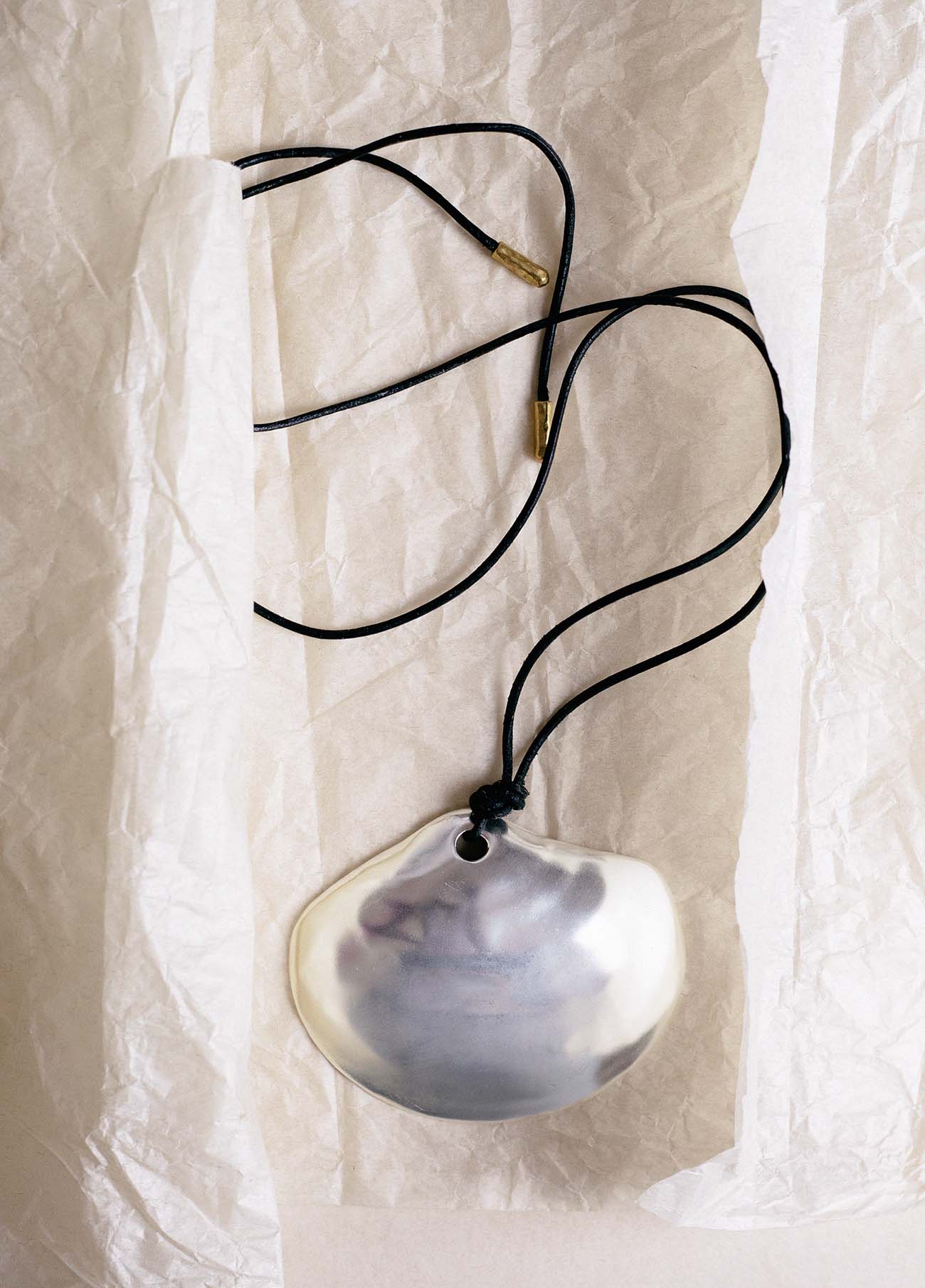 Salitre Silver Leather Cord