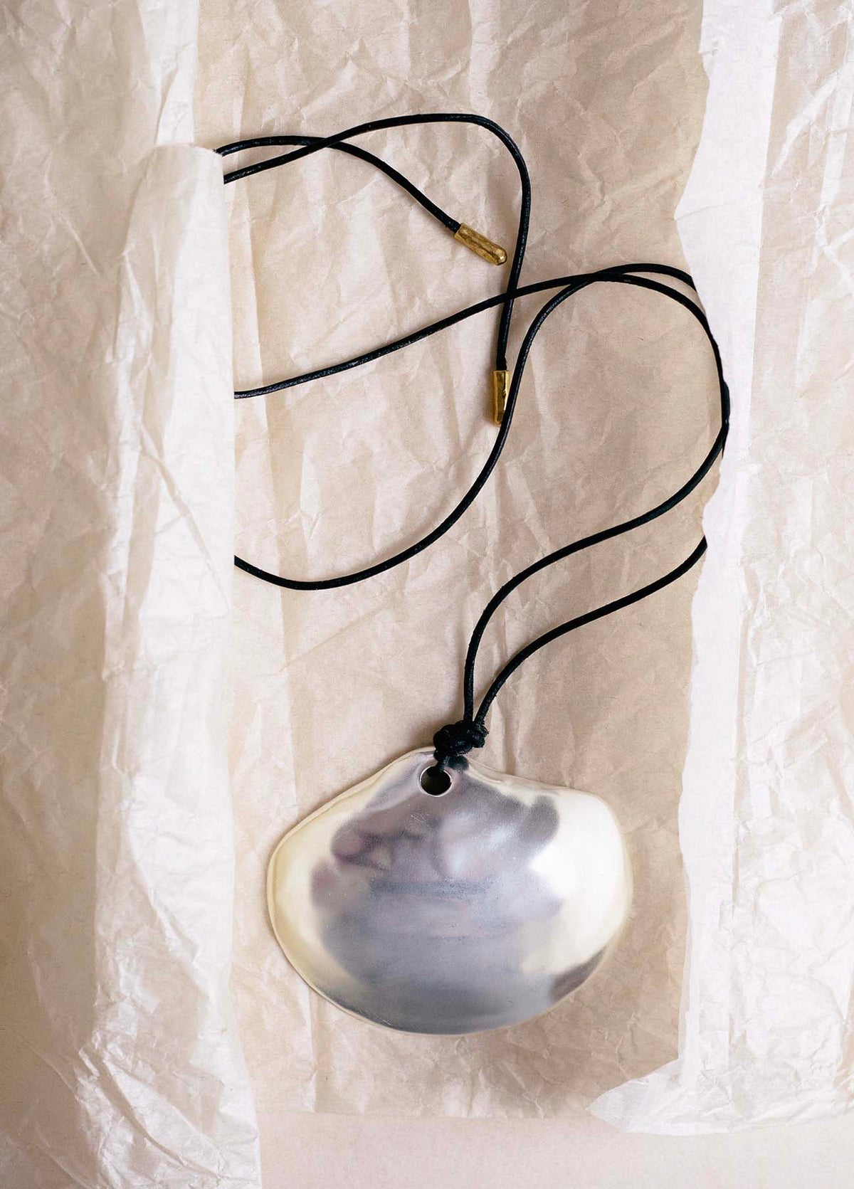 Salitre Silver Leather Cord