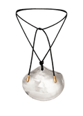 Salitre Silver Leather Cord