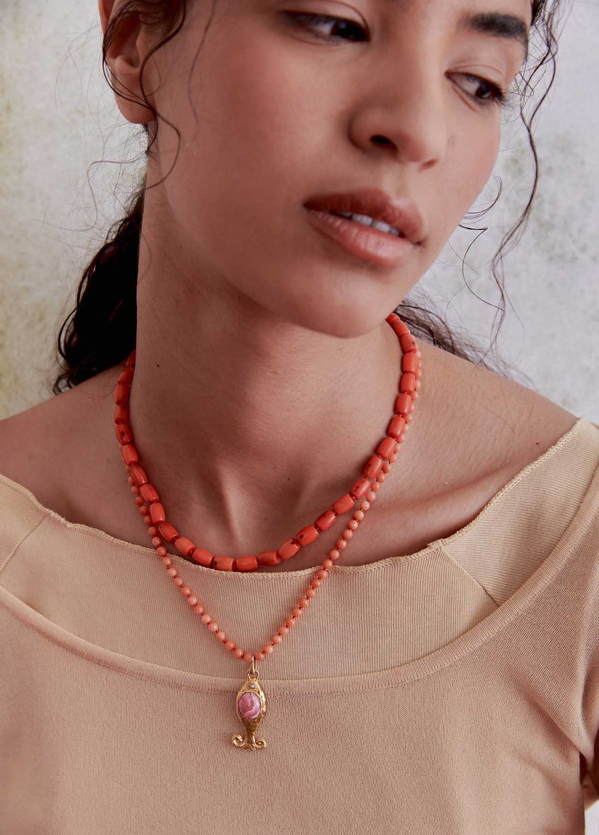 Coralina Salmonete Necklace