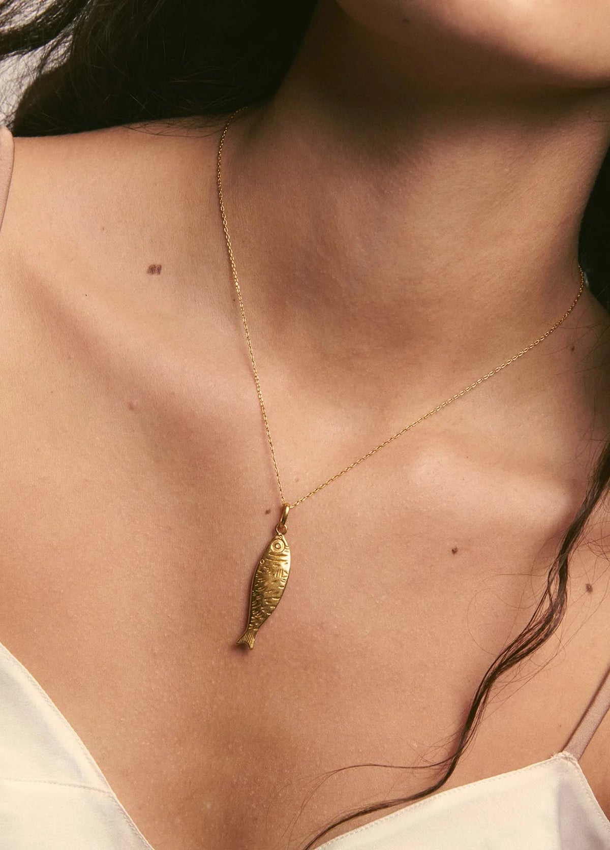 Collar Sardina Oro