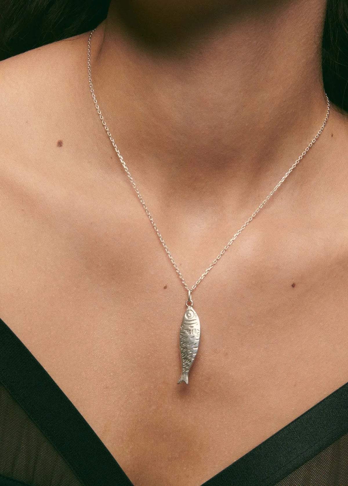 Collar Sardina Plata