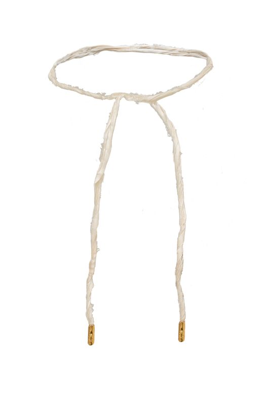 Collar de Seda Ivory