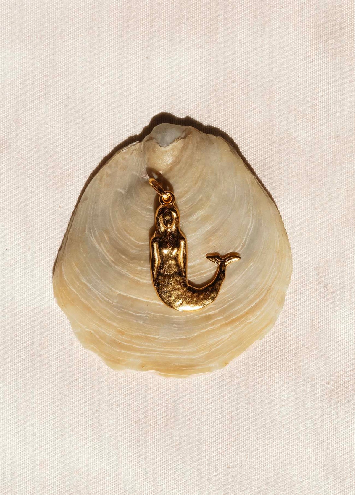 Sirena Gold Charm