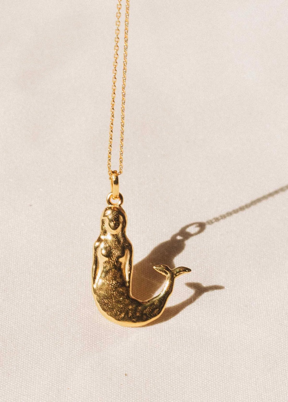 Mermaid Gold Necklace