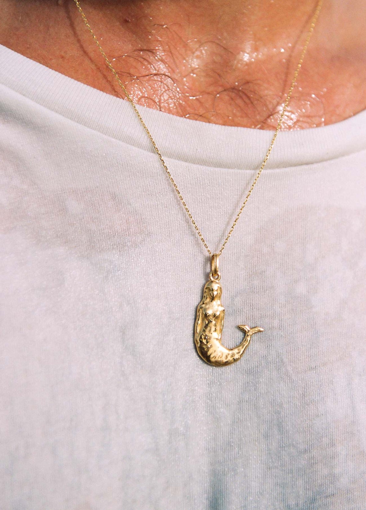 Sirena Gold Charm