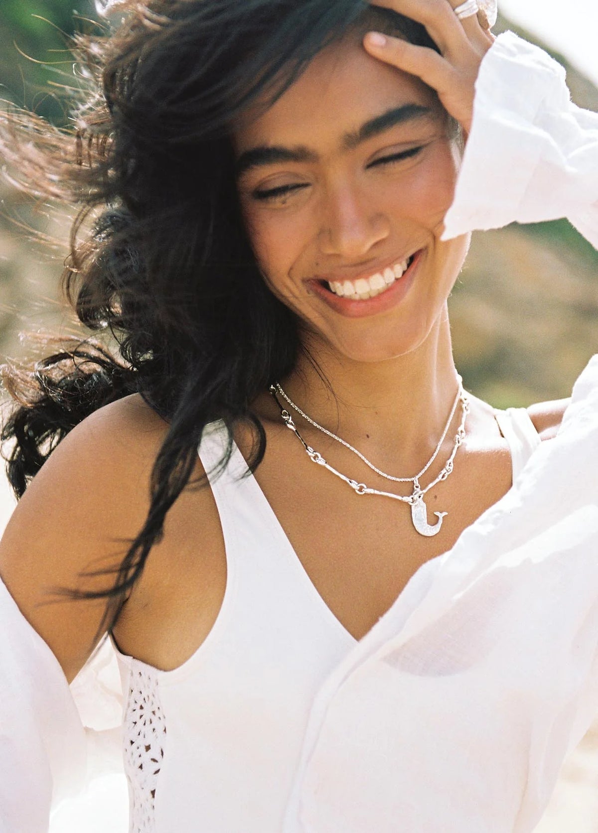 Mermaid Silver Necklace