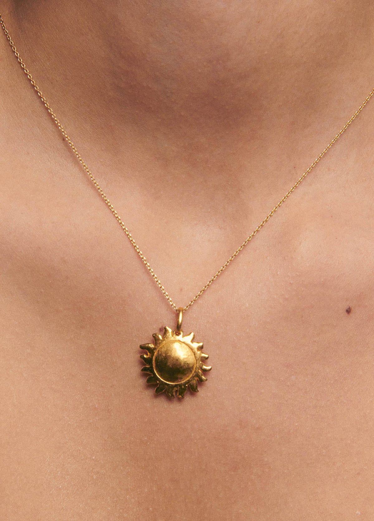 Sole Mio Charm Solid Gold