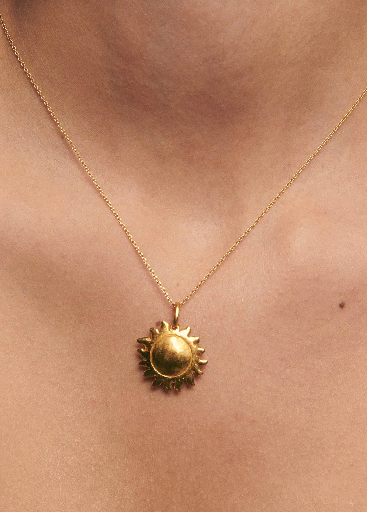 Sole Mio Gold Necklace