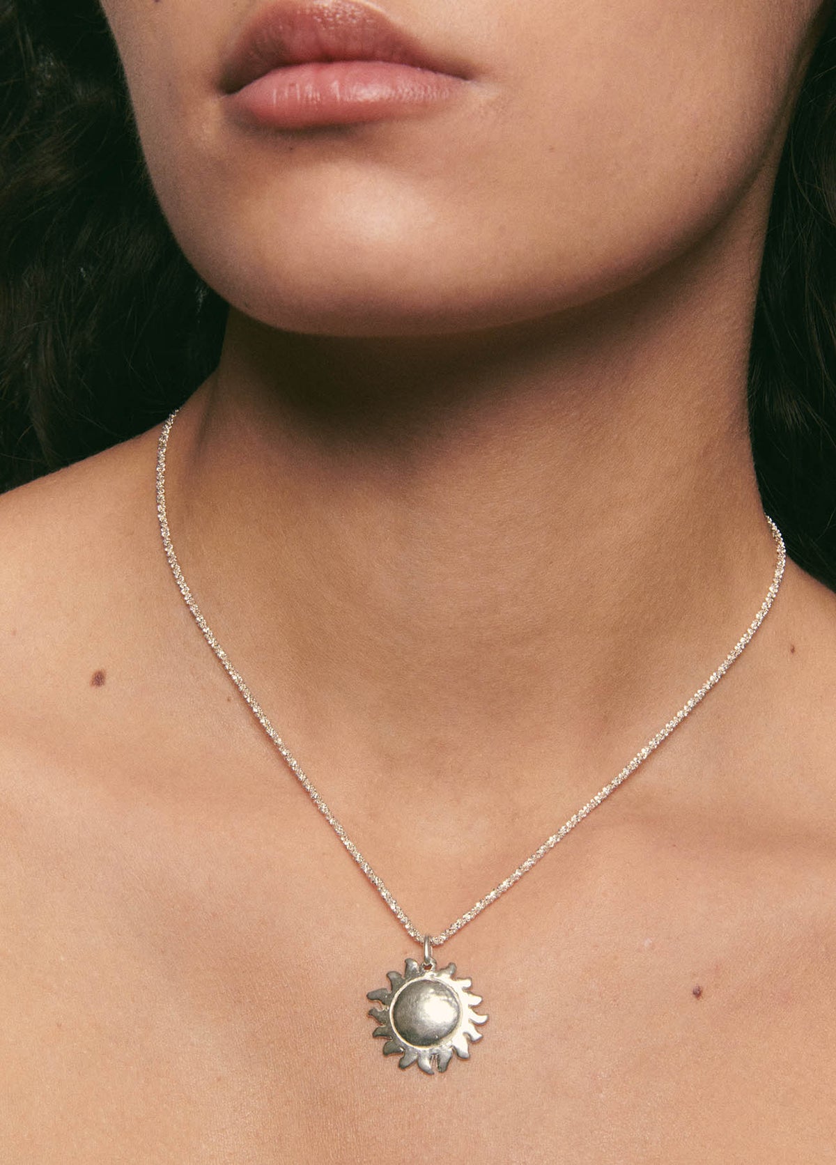 Sole Mio Silver Charm