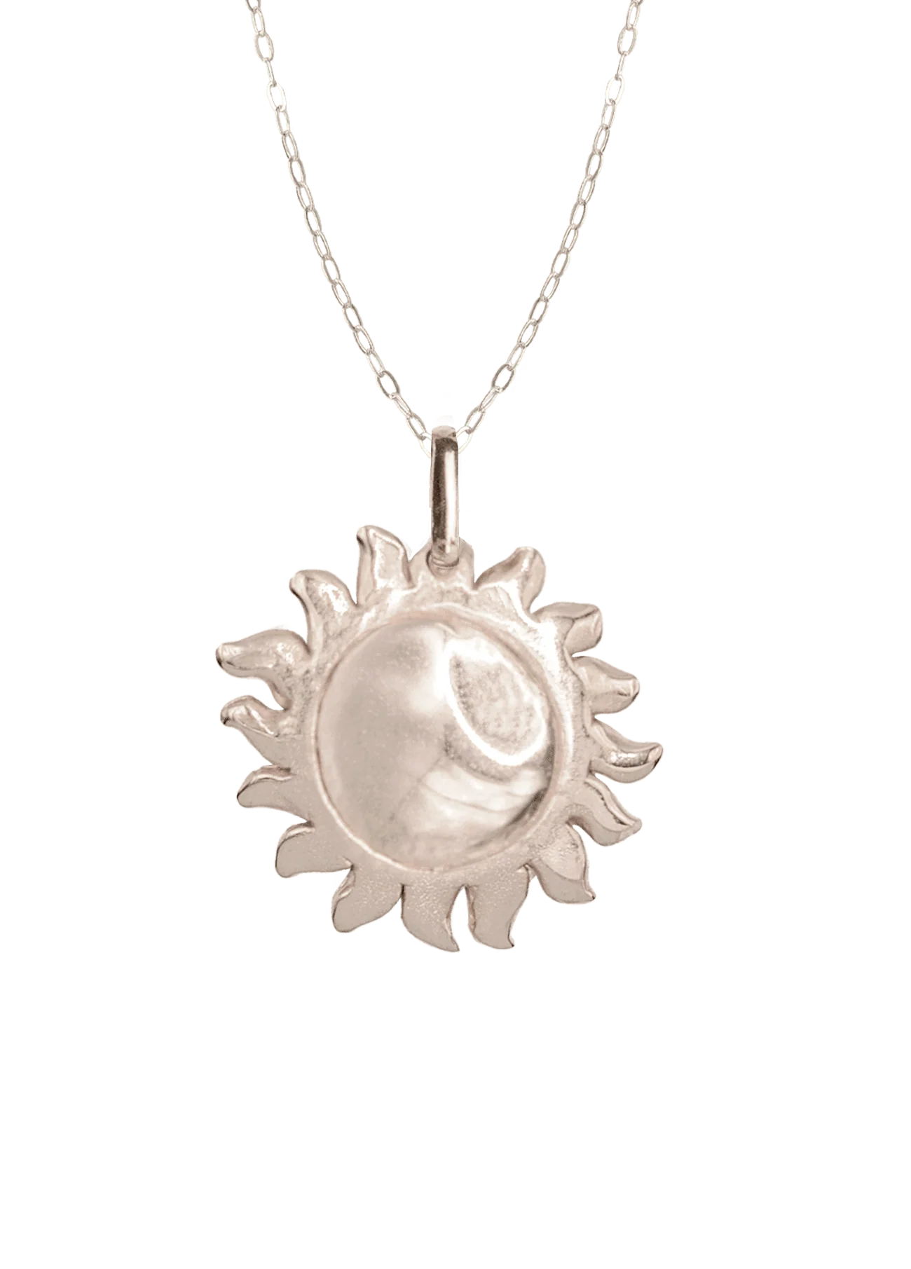 Collar Sole Mio con Cadena Mare Plata