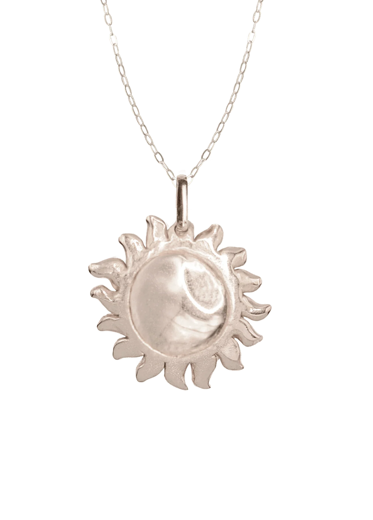 Sole Mio with Mare Silver Chain Necklace