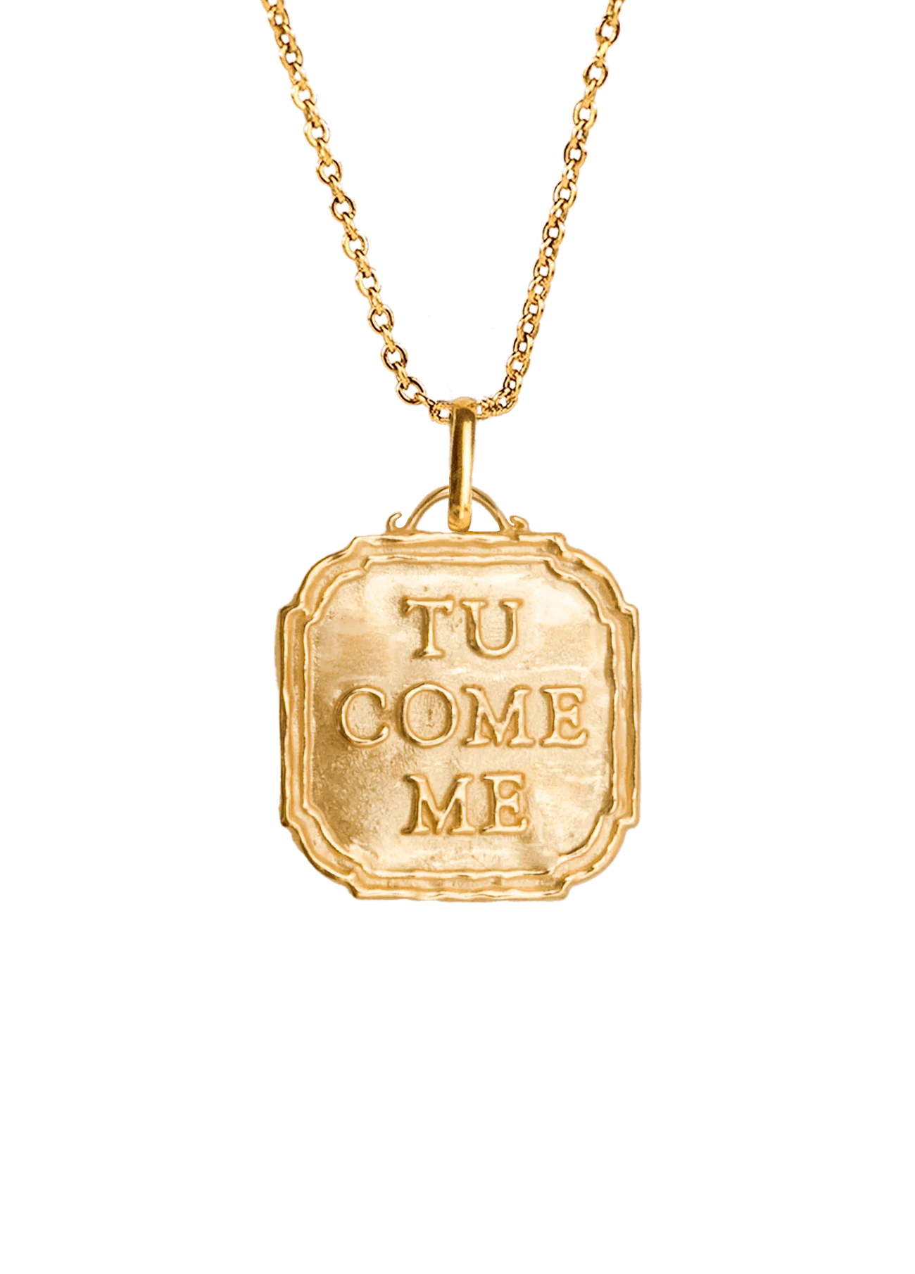 Collar Tu Come Me Oro