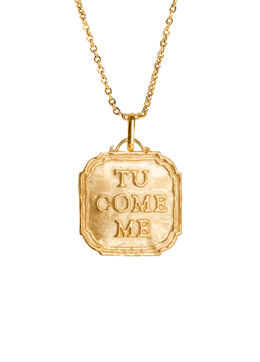 Collar Tu Come Me Oro
