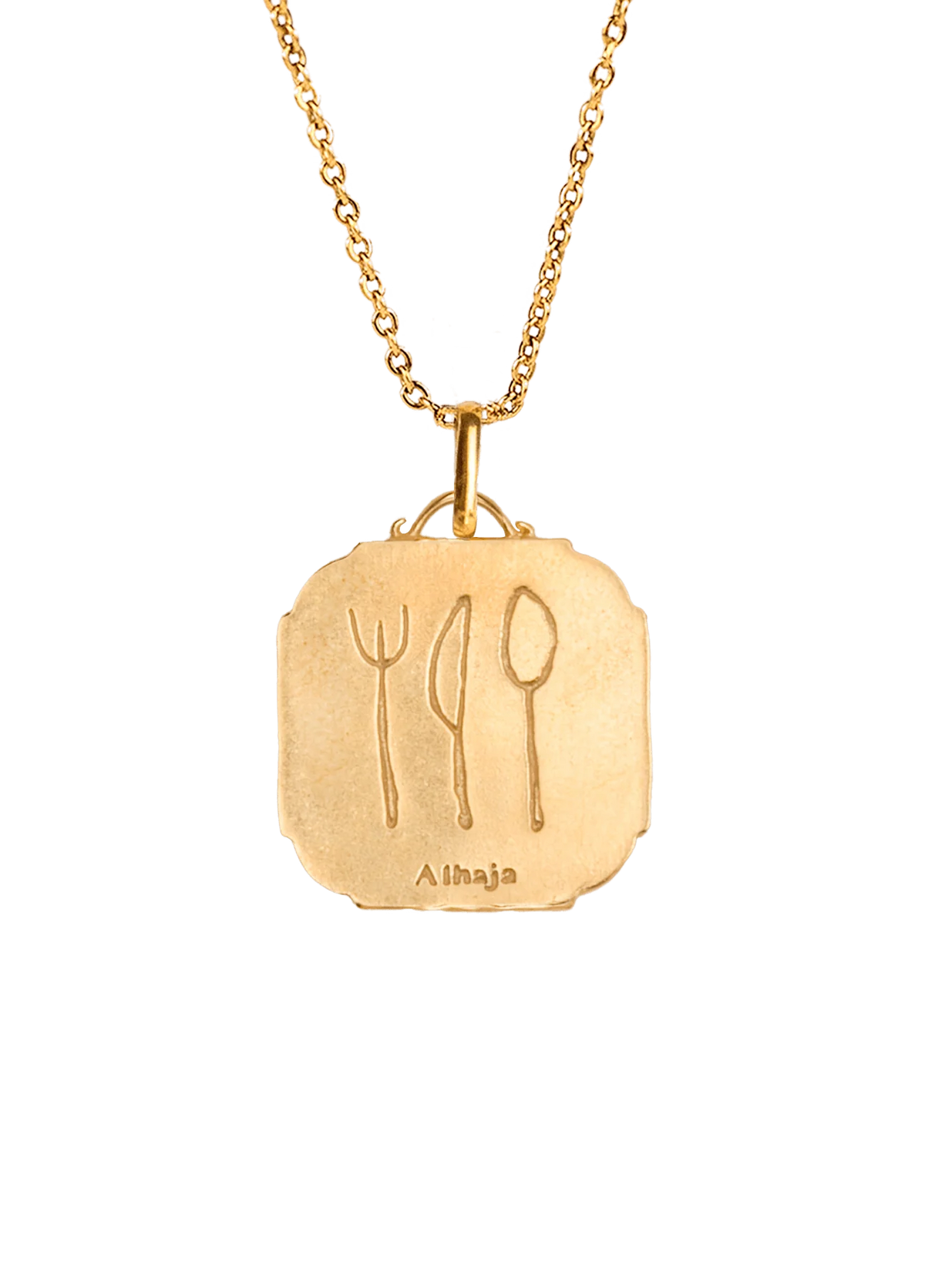 Tu Come Me Gold Necklace