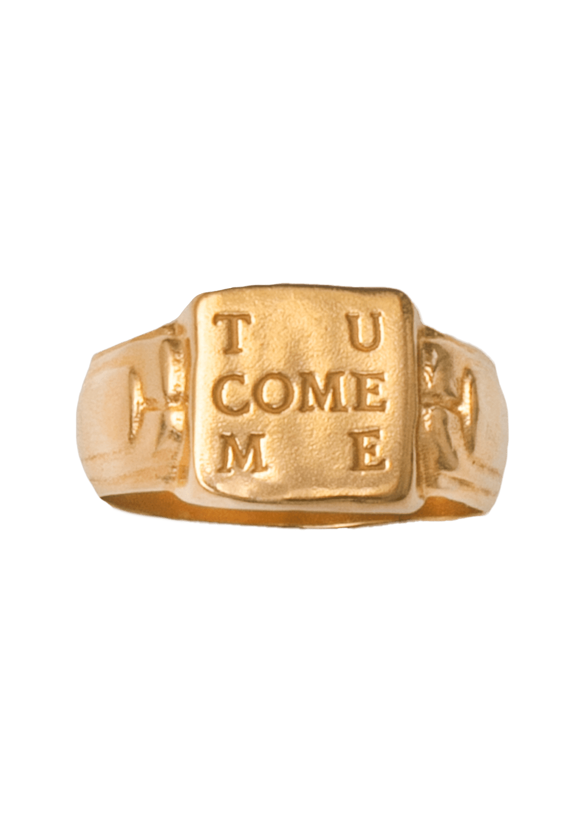 Tu Come Me Gold Ring