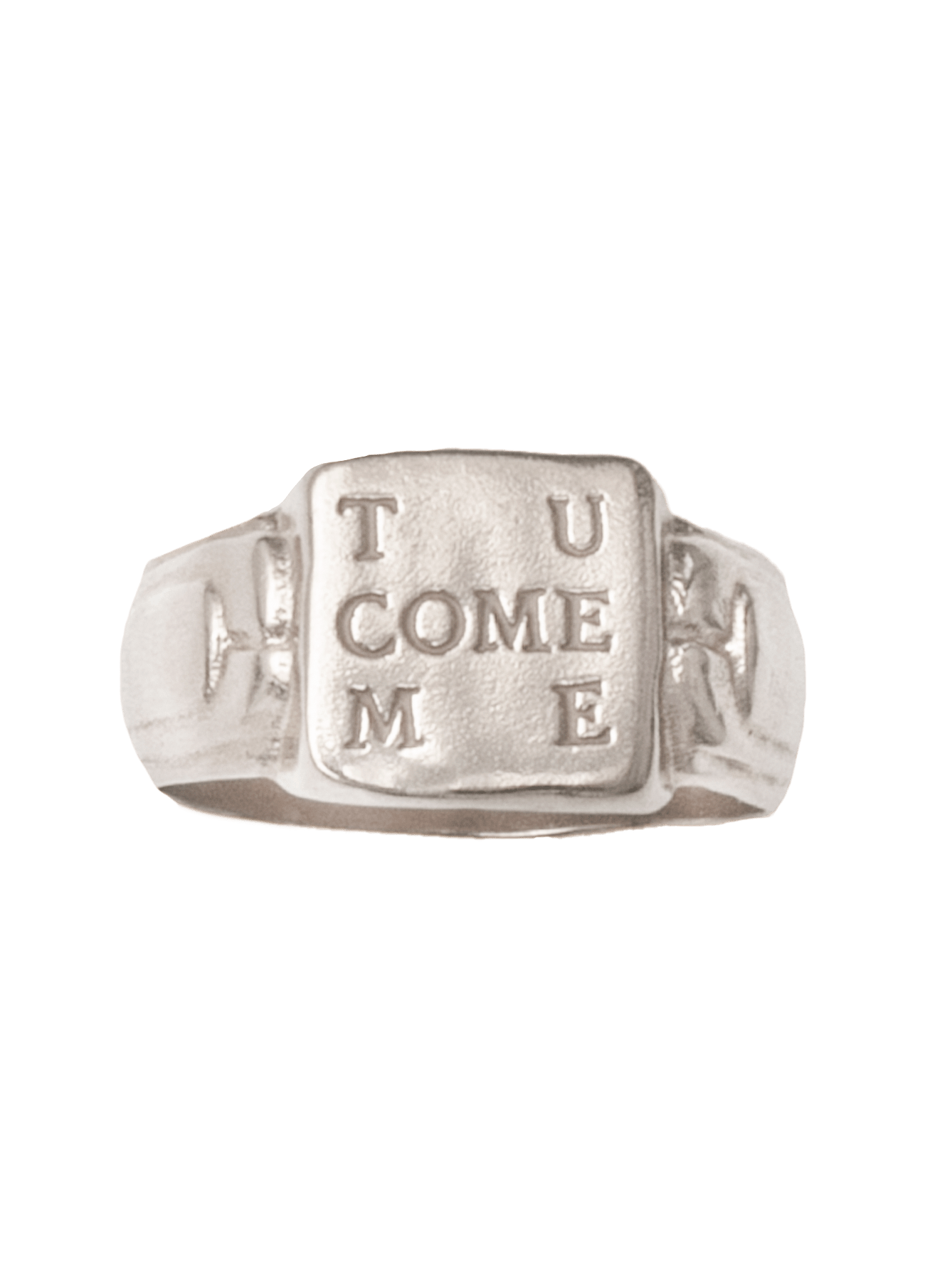 Anillo Tu Come Me Plata