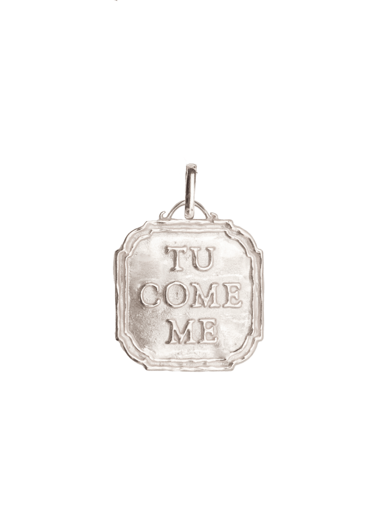 Colgante Tu Come Me Plata