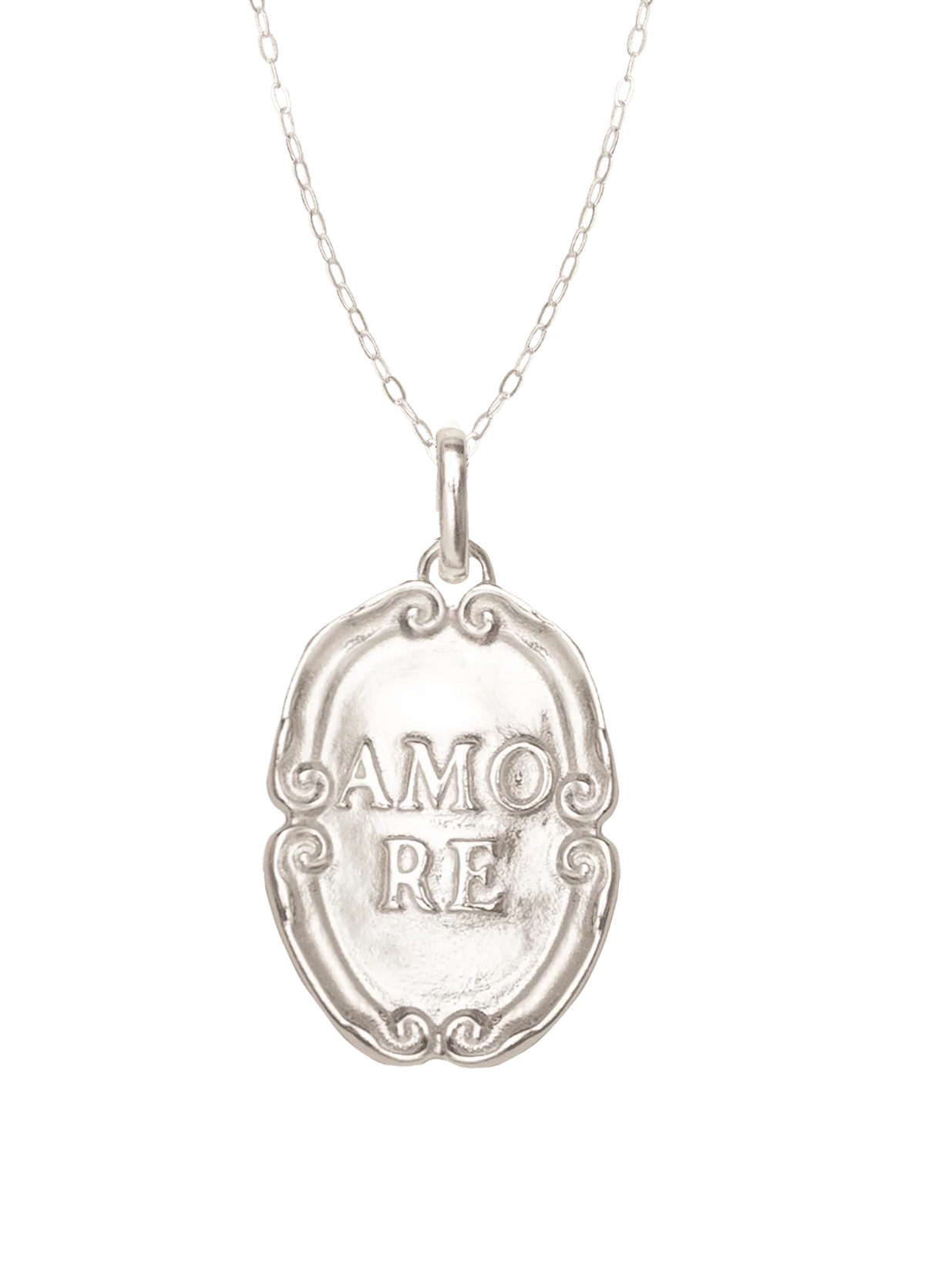Amore with Mare Silver Chain Necklace