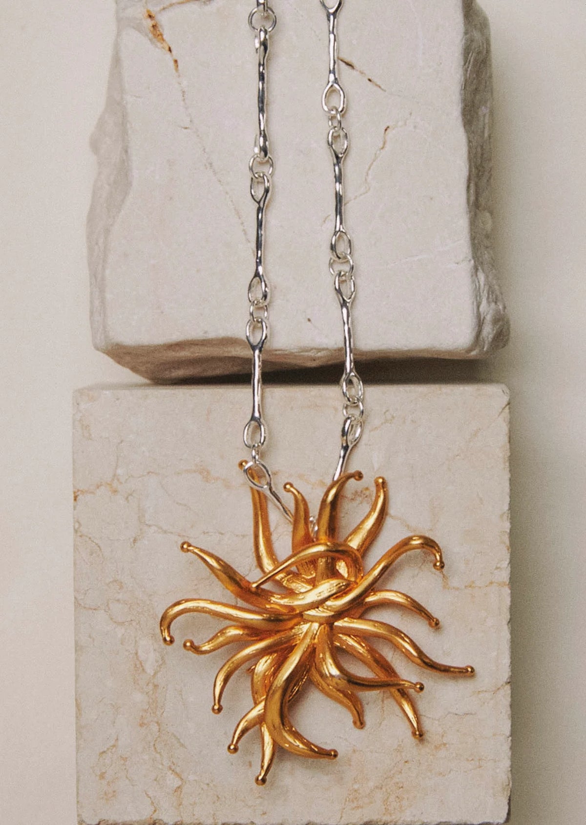 Nautilus Anemone Necklace