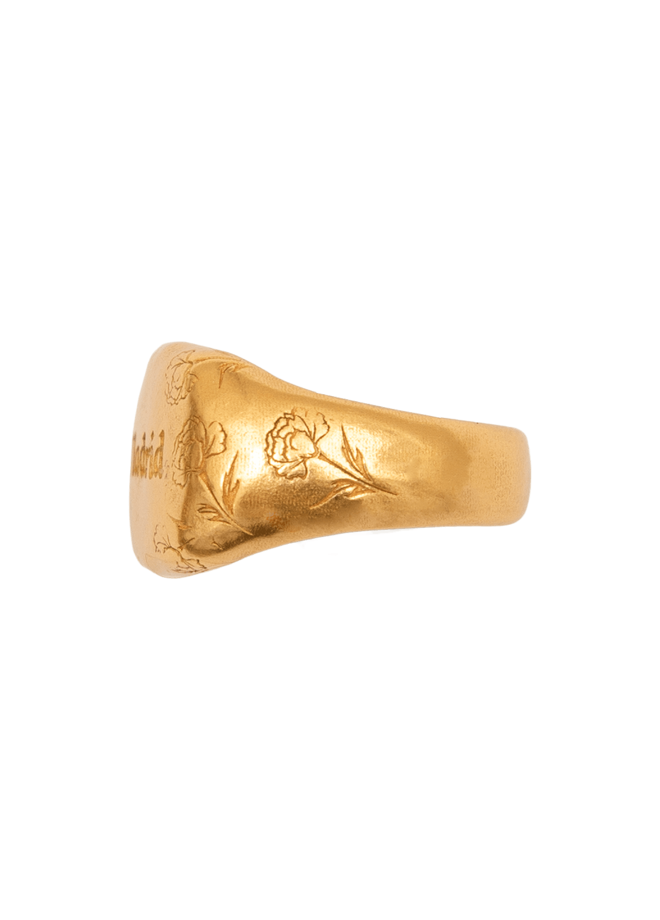 Madrid Gold Signet Ring