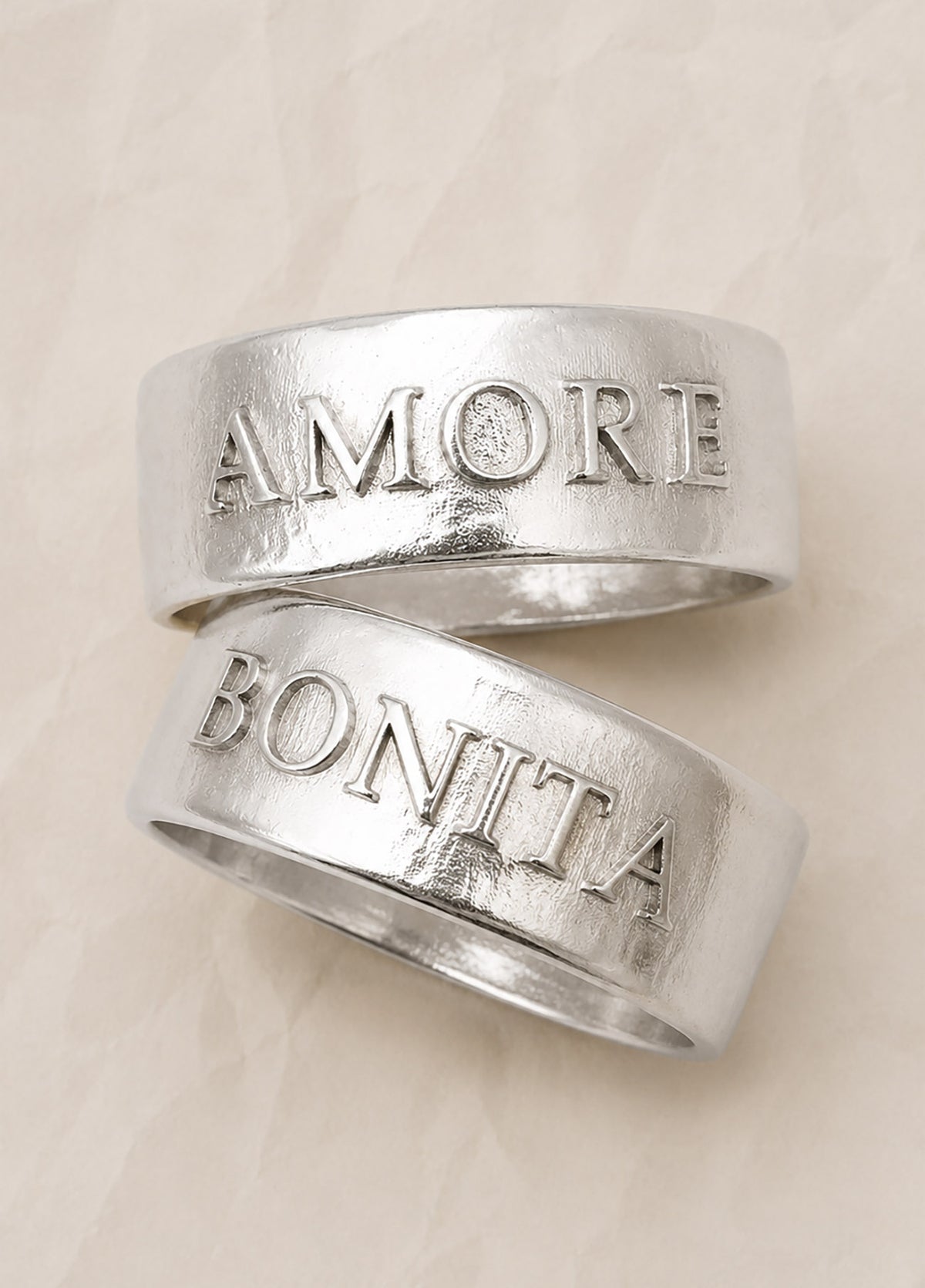 Amore Silver Band Ring