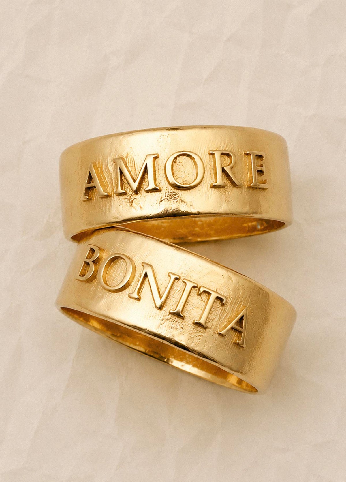 Anillo Banda Amore Oro