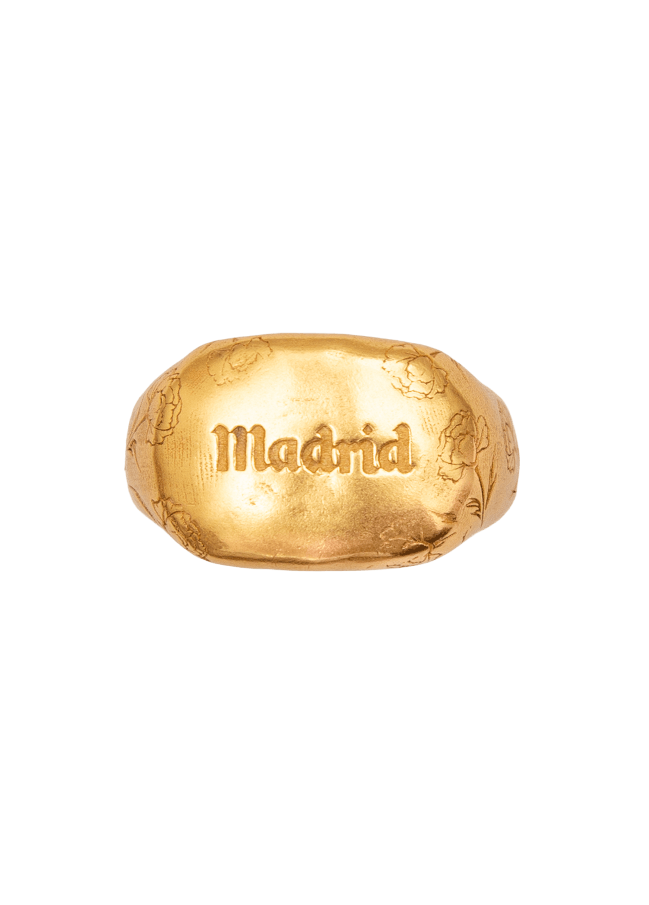 Madrid Gold Signet Ring